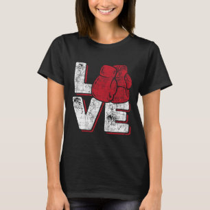 Liebe - Kickboxer Kickboxen Fitness Workout Martia T-Shirt