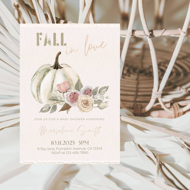 Liebe Kinderdusche Herbst Themenabend Einladung (Von Creator hochgeladen)