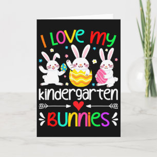Liebe Kindergarten Hase Schüler Lehrer Kinder Oste Karte