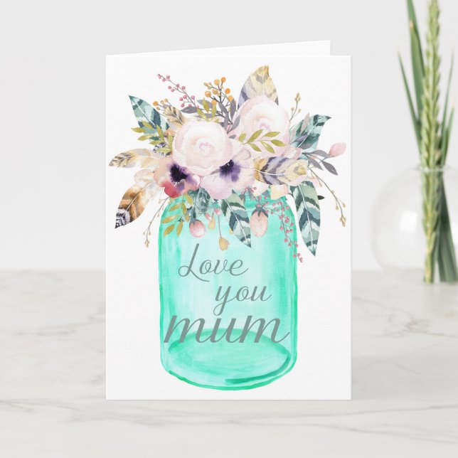 Liebe Kindertageskarte Karte (Vorderseite)