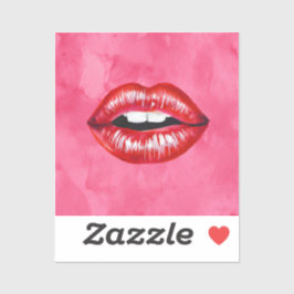 Liebe Kiss Aufkleber