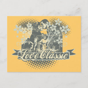 Liebe Klassische T - Shirt und Geschenke Postkarte