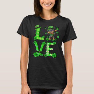 LIEBE Kleeblatt Krankenpflege Der sonnige St. Patr T-Shirt
