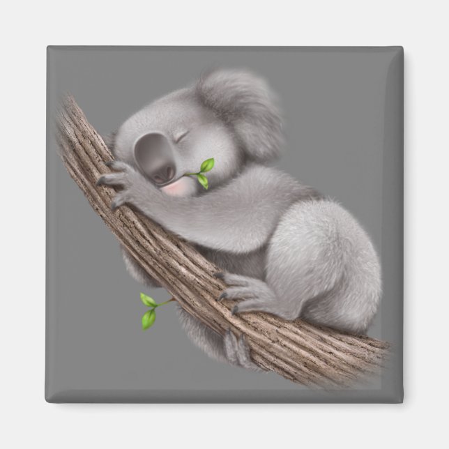 Liebe Koala Bears Magnet (Vorne)