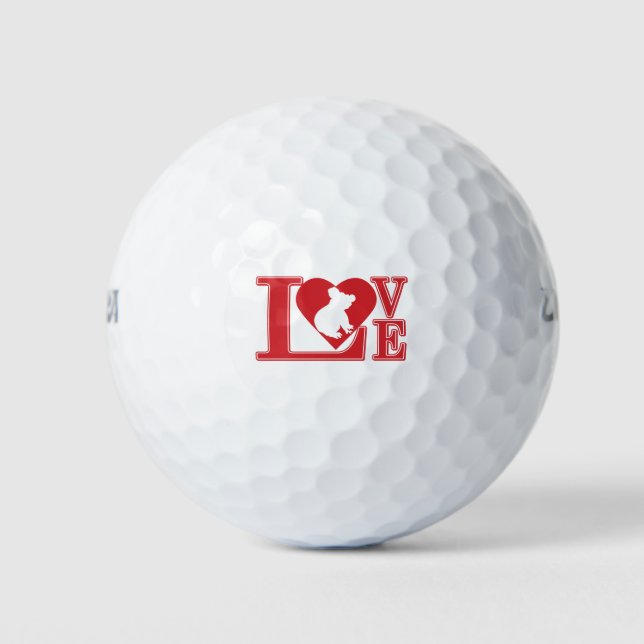 Liebe-Koala- Golfball (Vorderseite)