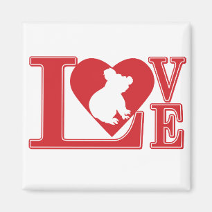 Liebe-Koala- Magnet