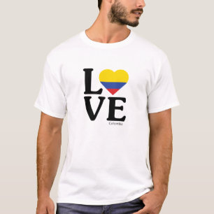 Liebe Kolumbien T-Shirt