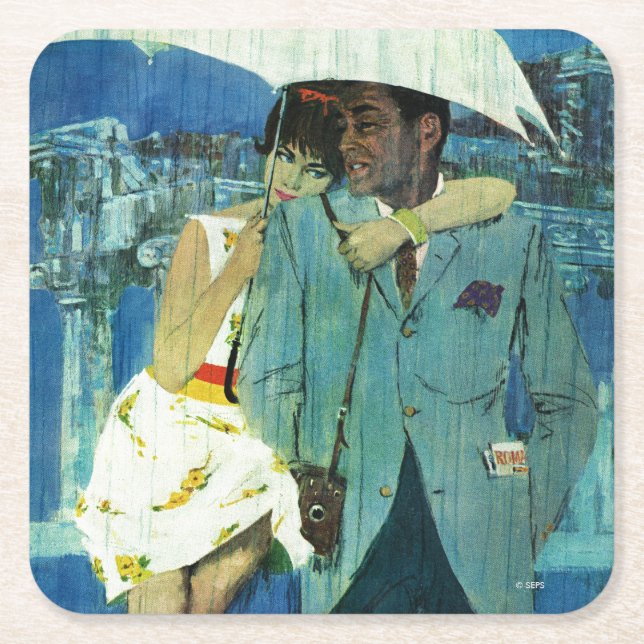 Liebe kommt an Miss Lucas Rechteckiger Pappuntersetzer (Vorderseite)