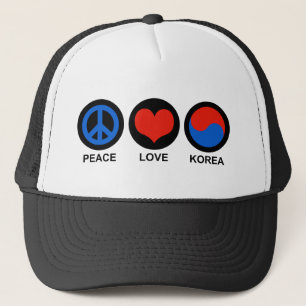 Liebe Korea Truckerkappe