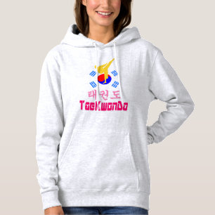☯ Liebe Koreanisch-Martial-TaeKwonDo-Fleece Hoodie