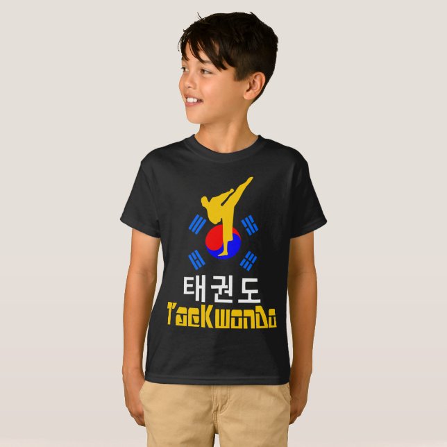 ☯ Liebe Koreanisch T-Shirt (Vorne ganz)