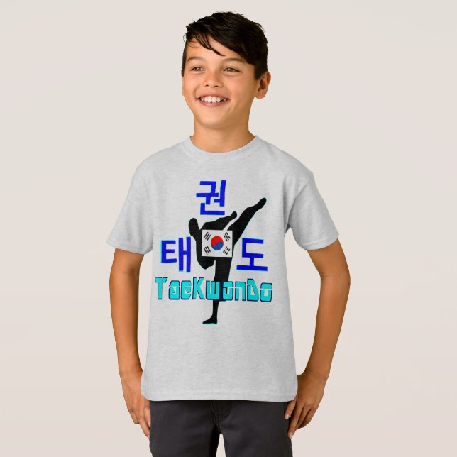 ☯ Liebe Koreanisch T-Shirt (Vorne ganz)