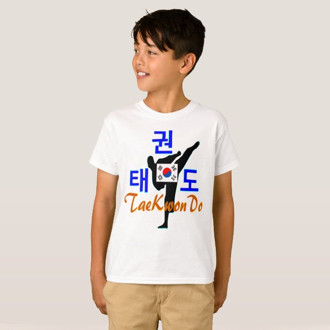 ☯ Liebe Koreanisch T-Shirt (Vorne ganz)