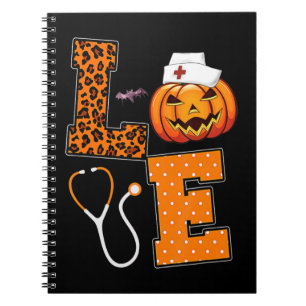 Liebe Krankenschwester halloween Liebe Krankenschw Notizblock