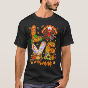 Liebe Krankenschwester Leben Cool Turkey Krankensc T-Shirt