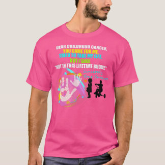 Liebe Krebs im Kindesalter Überlebende Sensibilisi T-Shirt