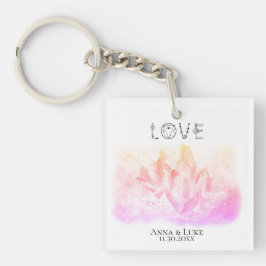 *~* "LIEBE" Kristall-Ereignisse SWAG Hochzeiten Schlüsselanhänger