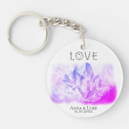 *~* "LIEBE" Kristall-Ereignisse SWAG Hochzeiten Schlüsselanhänger