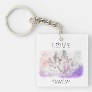 *~* "LIEBE" Kristall-Ereignisse SWAG Hochzeiten Schlüsselanhänger