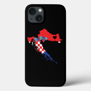Liebe Kroatien Gabe Kroatisch Priesterherz Case-Mate iPhone Hülle