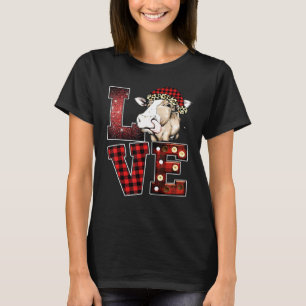 Liebe Kuh Niedliche Kuh T-Shirt