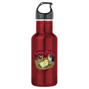 Liebe Küken Edelstahlflasche