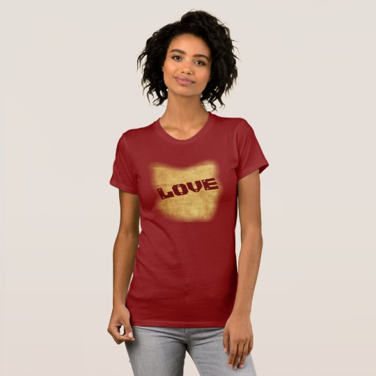 Liebe -- Kunst auf einem Shirt --T - Shirt