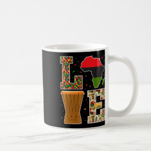 Liebe Kwanzaa Kinara Celebration African Heritage Kaffeetasse