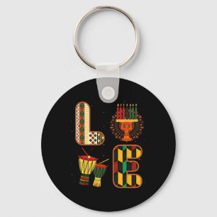 Liebe Kwanzaa Sieben Prinzipien von Kwanzaa Happy Schlüsselanhänger