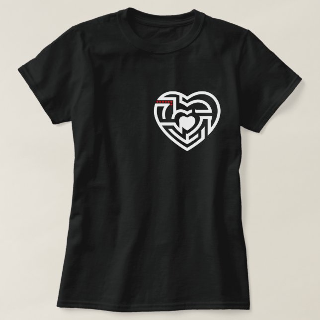 Liebe Labyrinth T-Shirt (Design vorne)