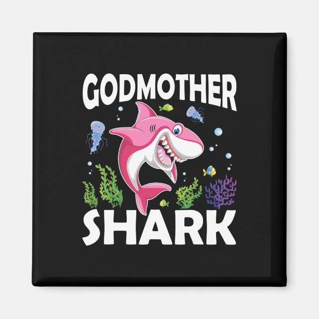 Liebe lächelt netter Fisch Godmatshai im Meer Magnet (Vorne)