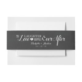 Liebe Lachen glücklich je nach Chalk Typografie Einladungsbanderole