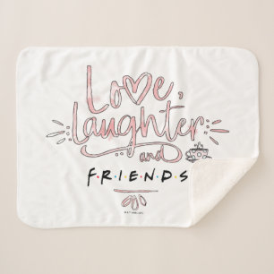 Liebe, Lachen und FREUNDE™ Sherpadecke