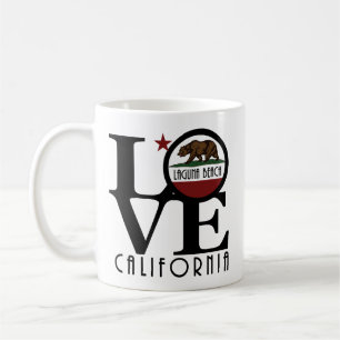 LIEBE Laguna Beach California 11oz Kaffeetasse