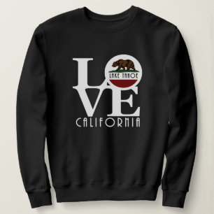 LIEBE Lake Tahoe Kalifornien Sweatshirt