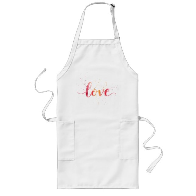 Liebe Lange Schürze (Vorne)