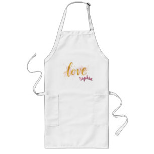 Liebe Lange Schürze