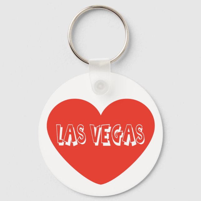 Liebe Las Vegas Nevada Schlüsselanhänger (Vorderseite)