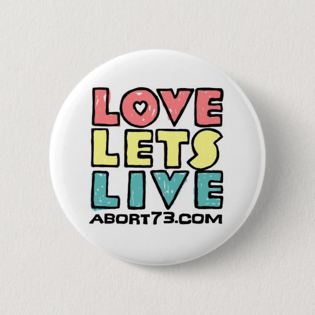 Liebe lässt Live (Alternativ)/Abort73.com Button (Vorderseite)