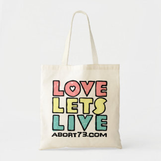 Liebe lässt Live (Alternativ)/Abort73.com Tragetasche