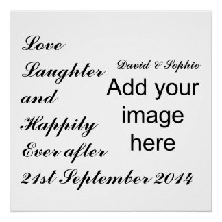 Liebe Laughter & Happiy Everafter Poster