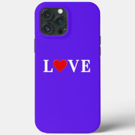 LIEBE Lavender Modern Chic Case-Mate iPhone Hülle