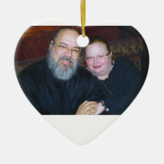 Liebe-Leben auf Forever-Verzierung Keramik Ornament