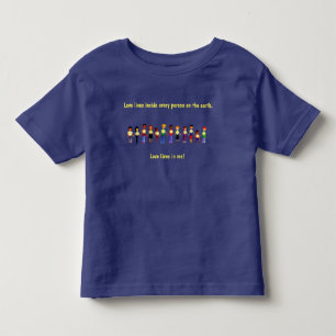 Liebe-Leben in mir für Kinder Kleinkind T-shirt