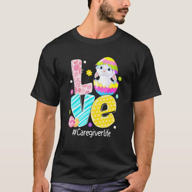 Liebe Lebensgefährte Kurort Bunny Ears Sonniges Os T-Shirt (Vorderseite)