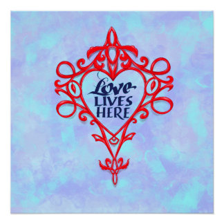Liebe lebt hier, Poster
