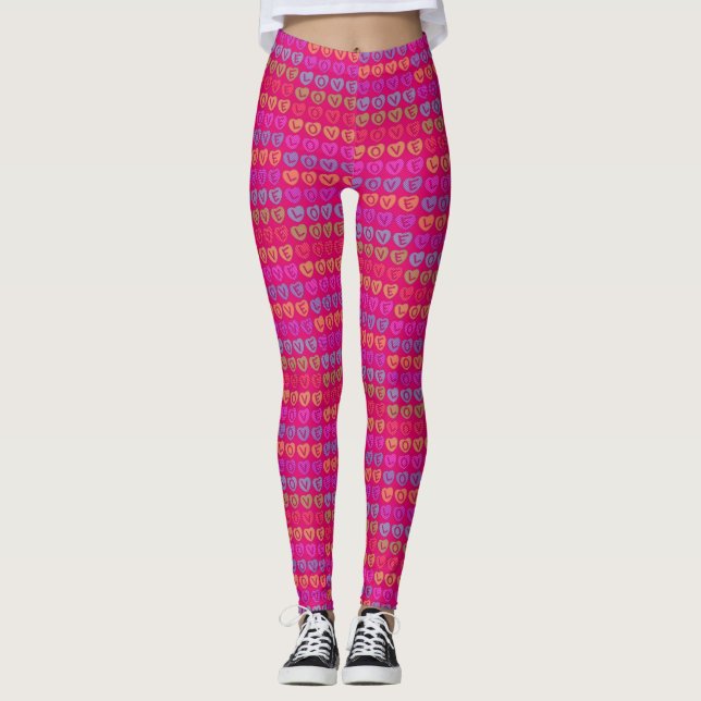 LIEBE Leggings (Vorderseite)