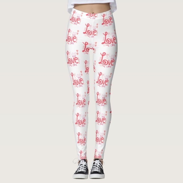 LIEBE Leggings (Vorderseite)