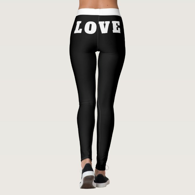 Liebe Leggings (Rückseite)