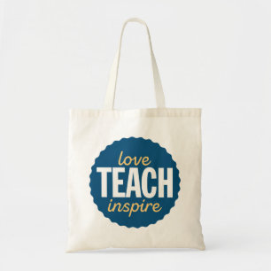 Liebe Lehre Inspirierte. Tragetasche